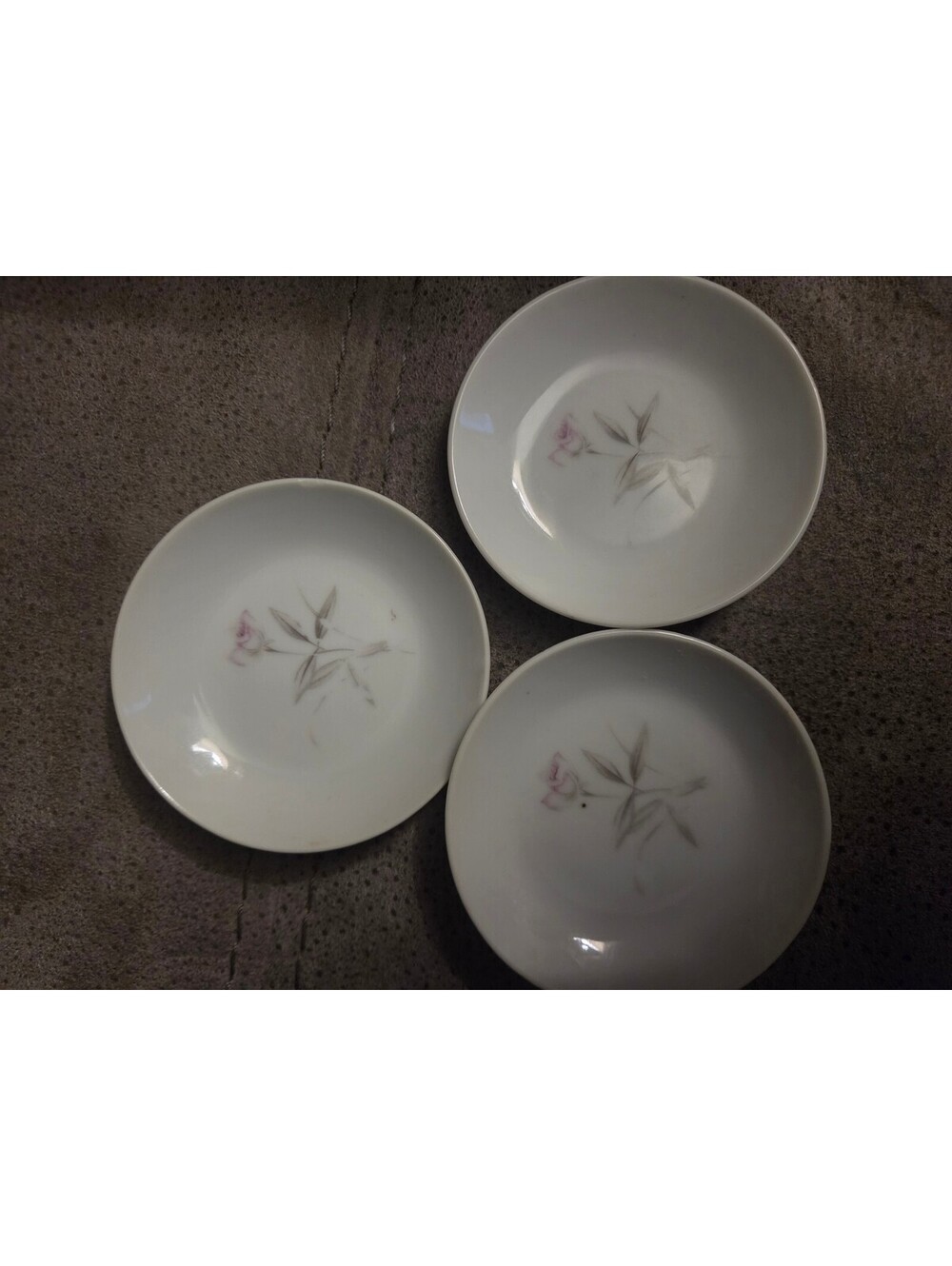 Vintage japanese floral teacup/small coffee cup plates